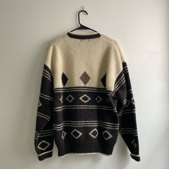 Marshall Field’s Vintage Mens Bulky Winter Sweater Size XL - Picture 2 of 4